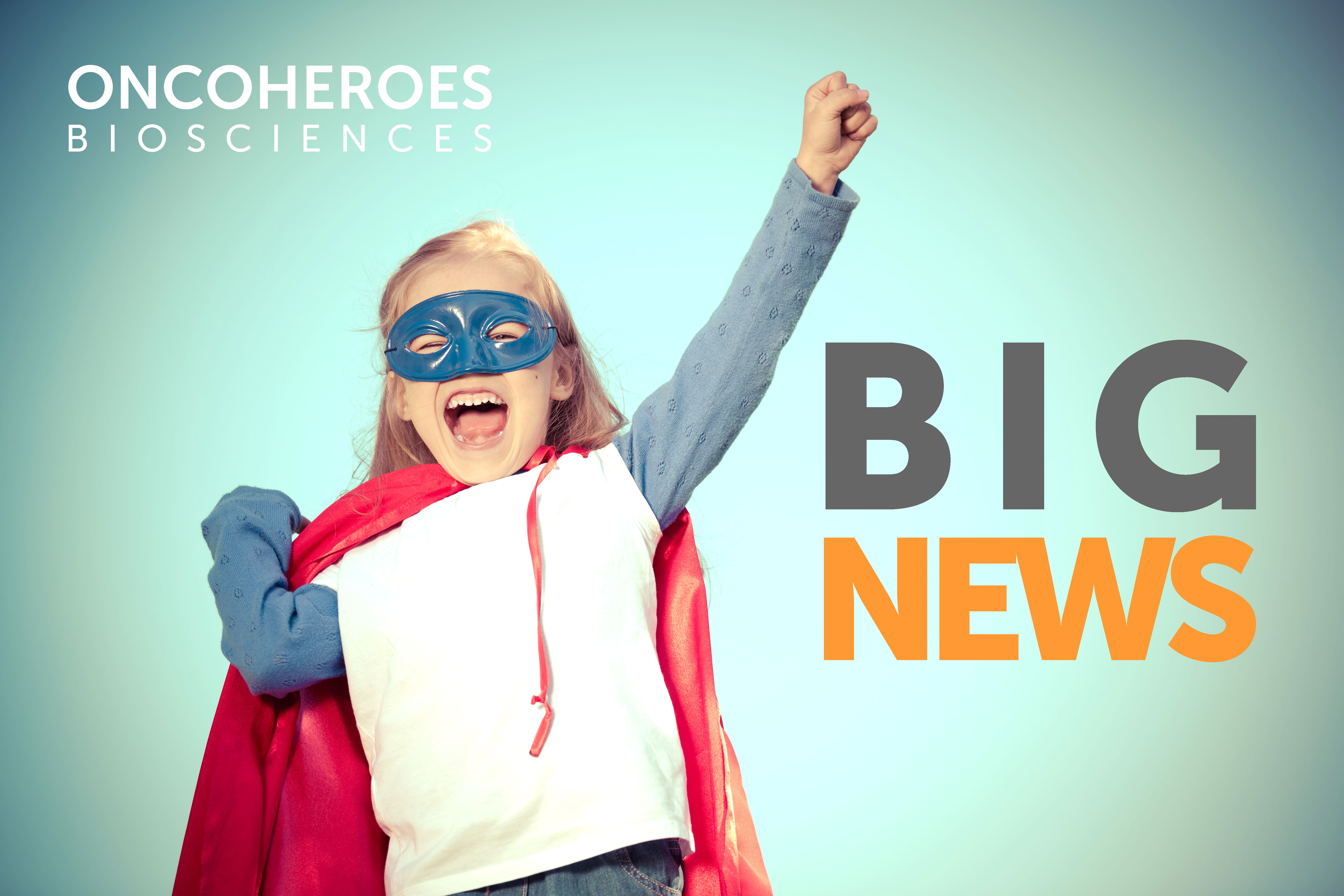 We have big news to share during childhood cancer awareness month
