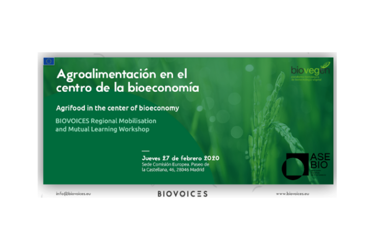 Jornada Agroalimentación en el centro de la bioeconomía